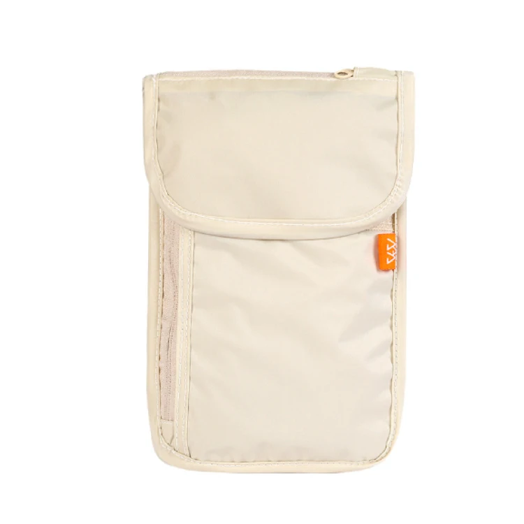 תיק נסיעות תיק מסמך משקל רב תכליתי אחסון דרכון מחזיק טלפון נייד אחסון עמיד למים תיק נגד גניבה תיק