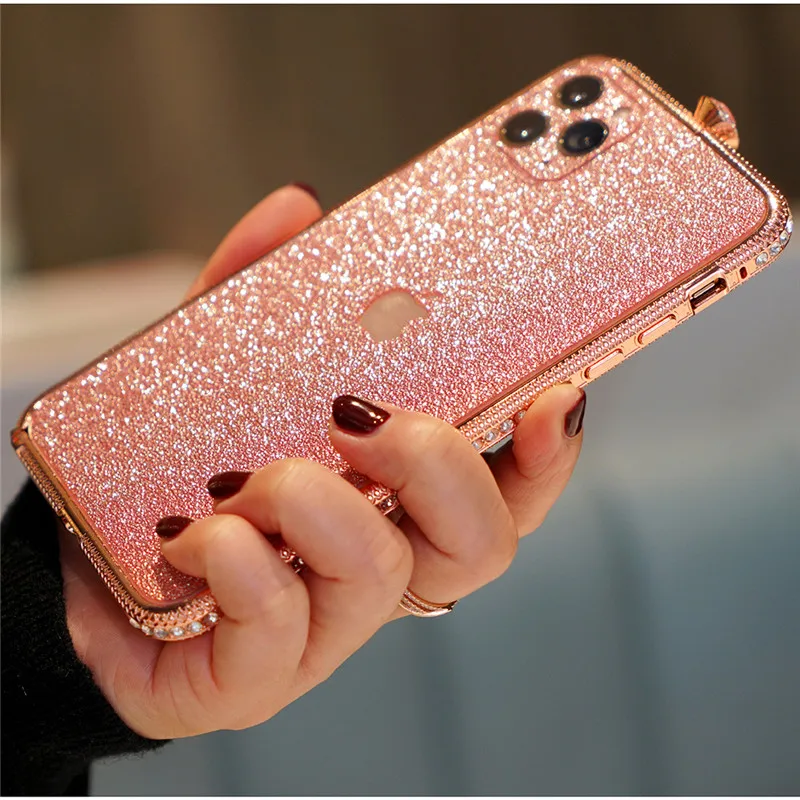 Diamond Phone Cases For Iphone 11 Pro Max Xs Max Xr Case Crystal Glitter Bling Rhinestone Cover For Iphone X 8 7 Se Funda