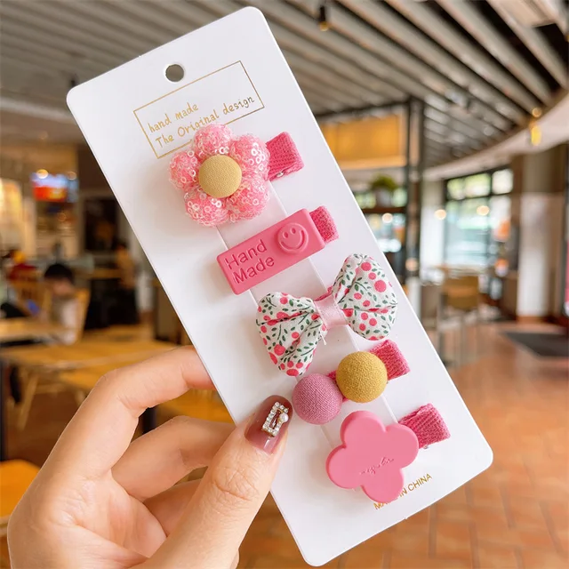 Set 20 Forcine Per Bambine - In Ferro, Decorativi E Colorati, Per Capelli Sottili O Spessi