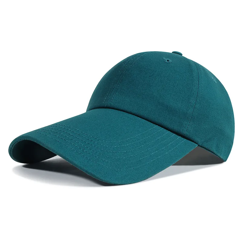 Adjustable Extra Long Bill Baseball Cap - 100% Cotton Visor Hat For Sun Protection