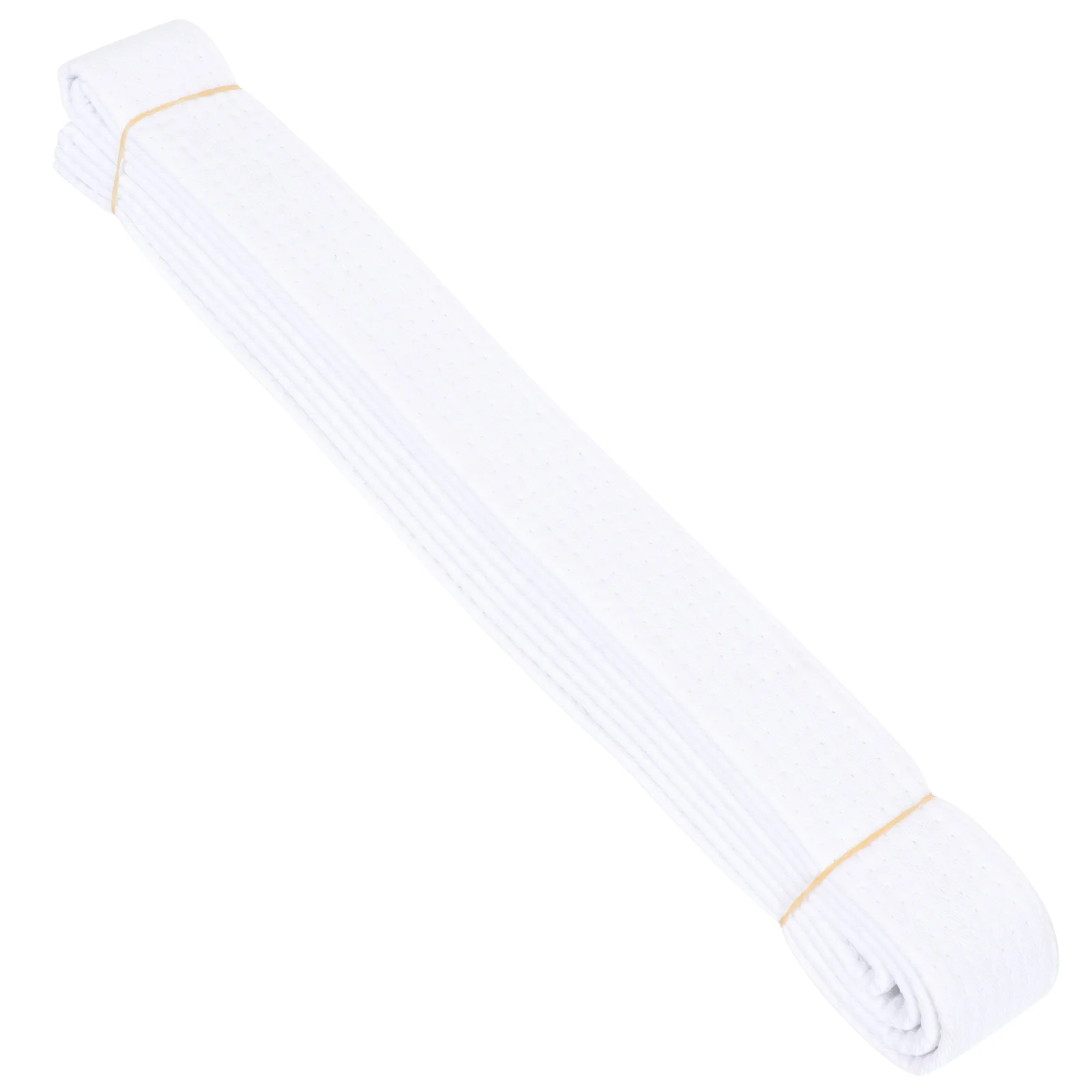 

Judo Belt While Belt Waist Band Stretchy Karate Gift Uniform Polyester Man