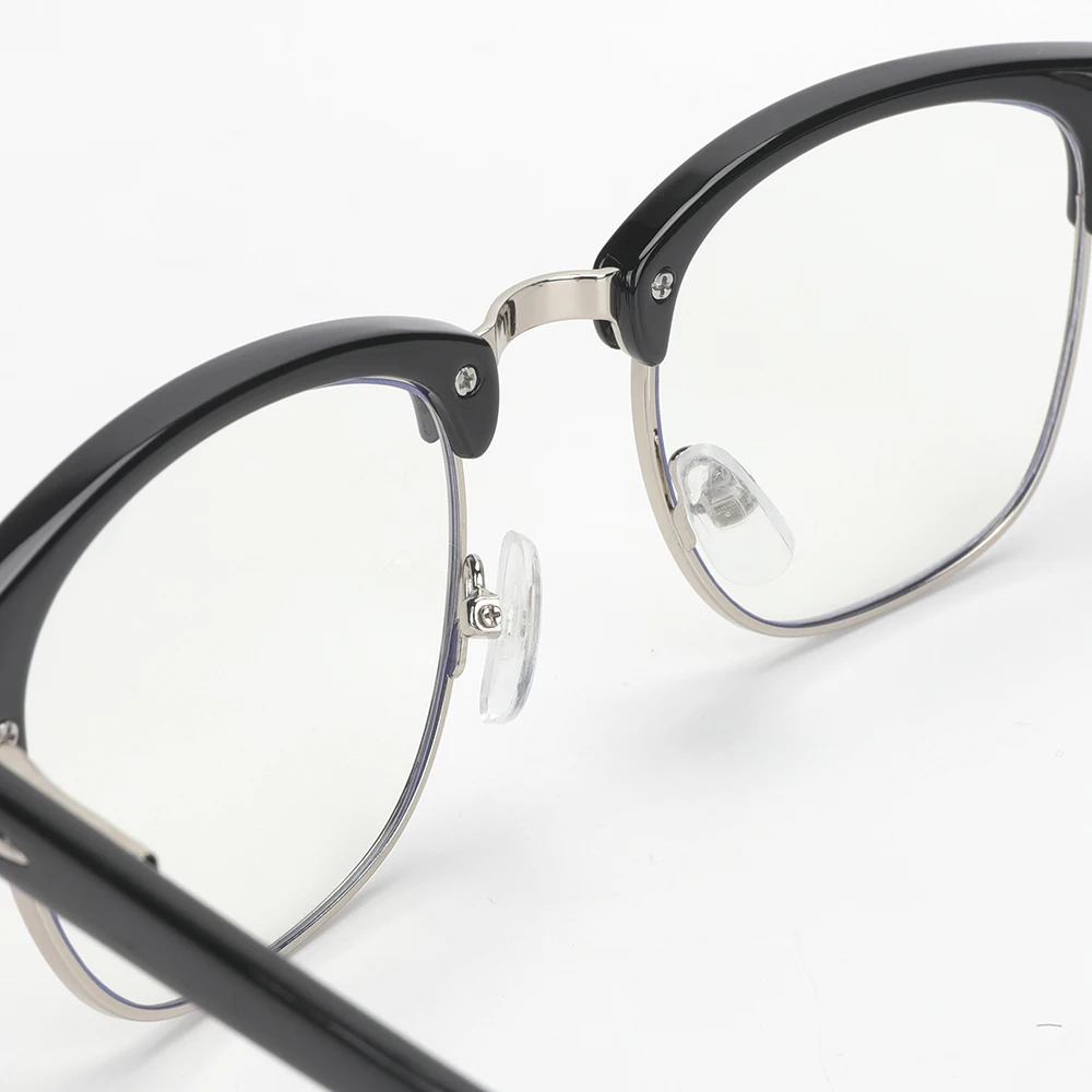 

Optical Lenses Glasses Trendy Anti Blue Light Glasses Retro Eyeglasses Frames Transparent Lightweight Eyewear Accessories CLT