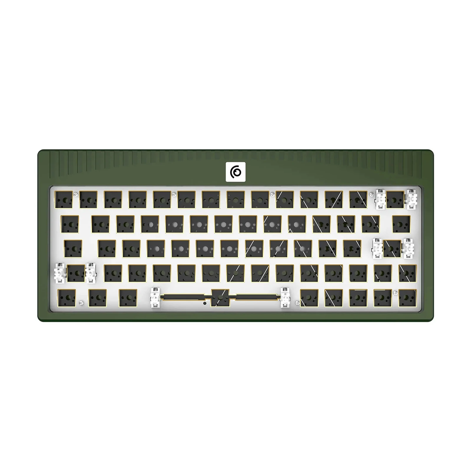 

Комплект механической игровой клавиатуры CIDOO ABM648 60% с 64 клавишами, Bluetooth 5,0/2,4G/Type-C, с анодированным алюминиевым чехлом