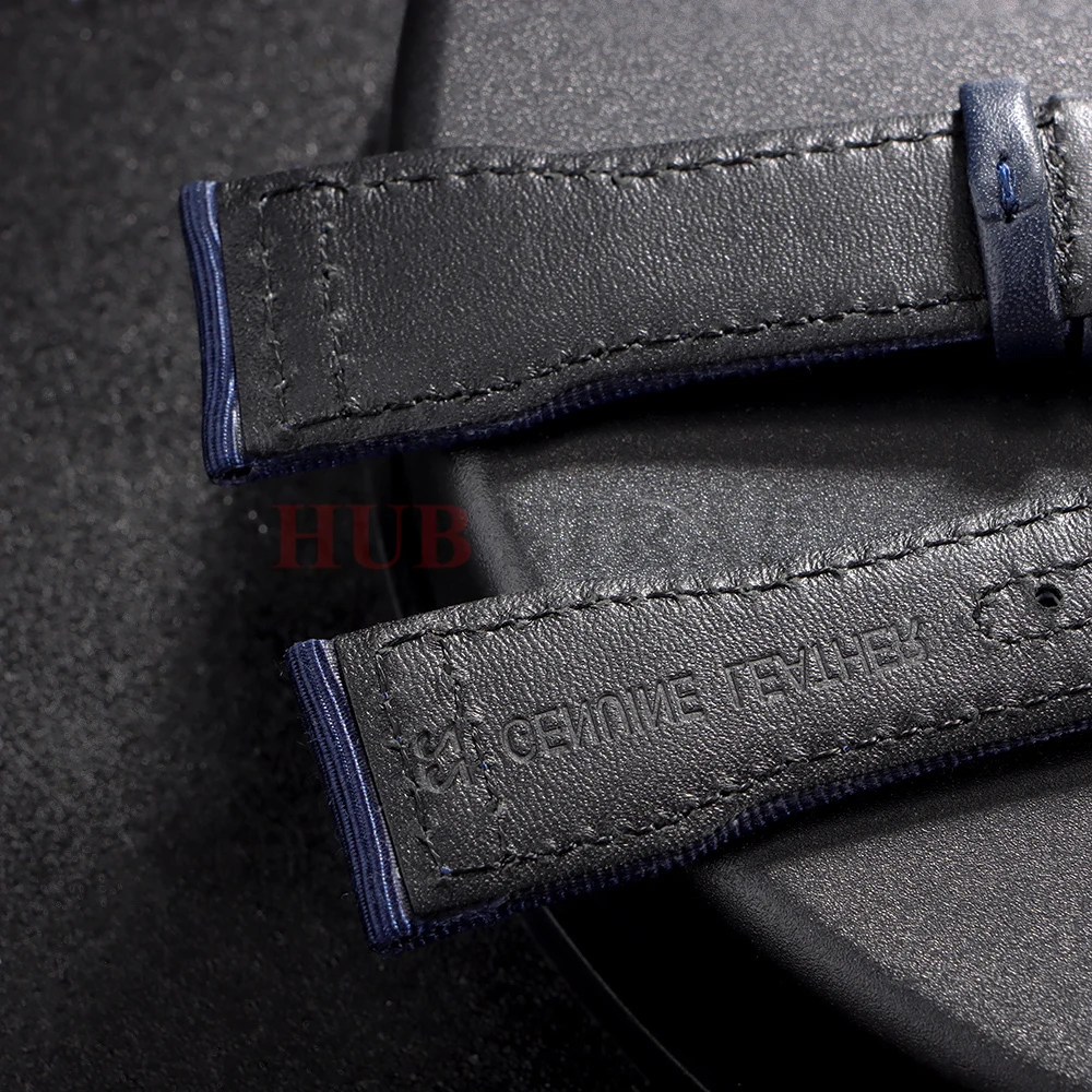 Waterproof Nylon Canvas Watch Strap with Cowhide Accents - Sporty and Stylish Wristband