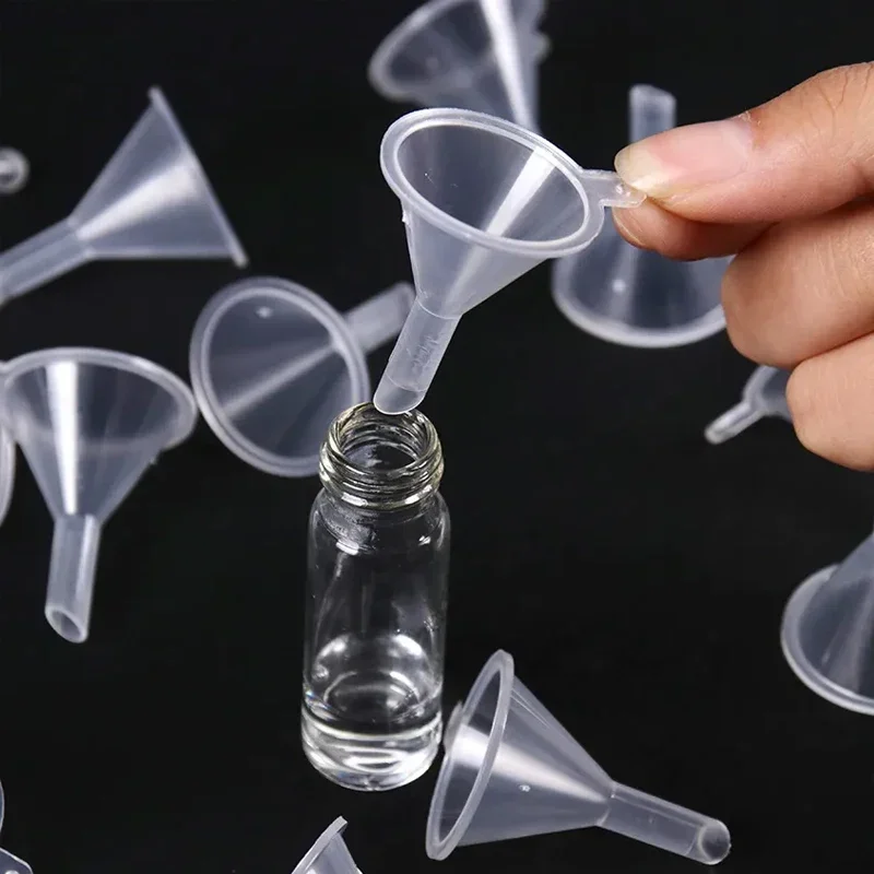 Plastic Funnel Laboratory Mini Funnel Perfume Subpackage Essential Oil Kitchen