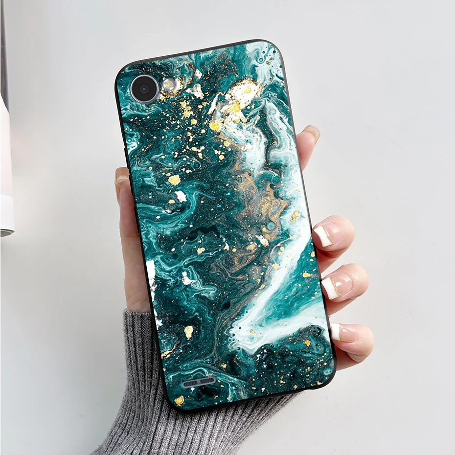 Marble Slim Silicone Soft TPU Protective Phone Case Cover