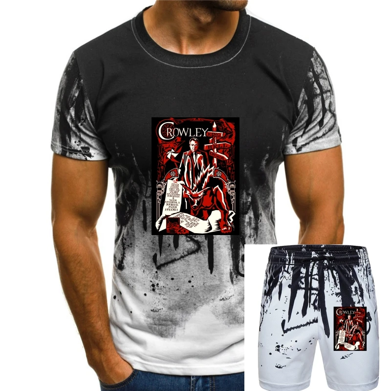 

Newest 2018 Supernatural Crowley S M L Xl 2Xl 3Xl T Shirt King Of Hell Horror Tv Winchester Printed T Shirts MenS Streetwear