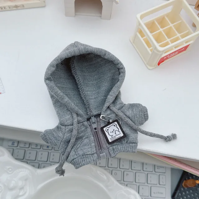 Labubu 17cm Doll Clothes Pendant Set – Cute DIY Hoodie & Accessories, Fun Baby Outfit & Perfect Christmas Gift 2