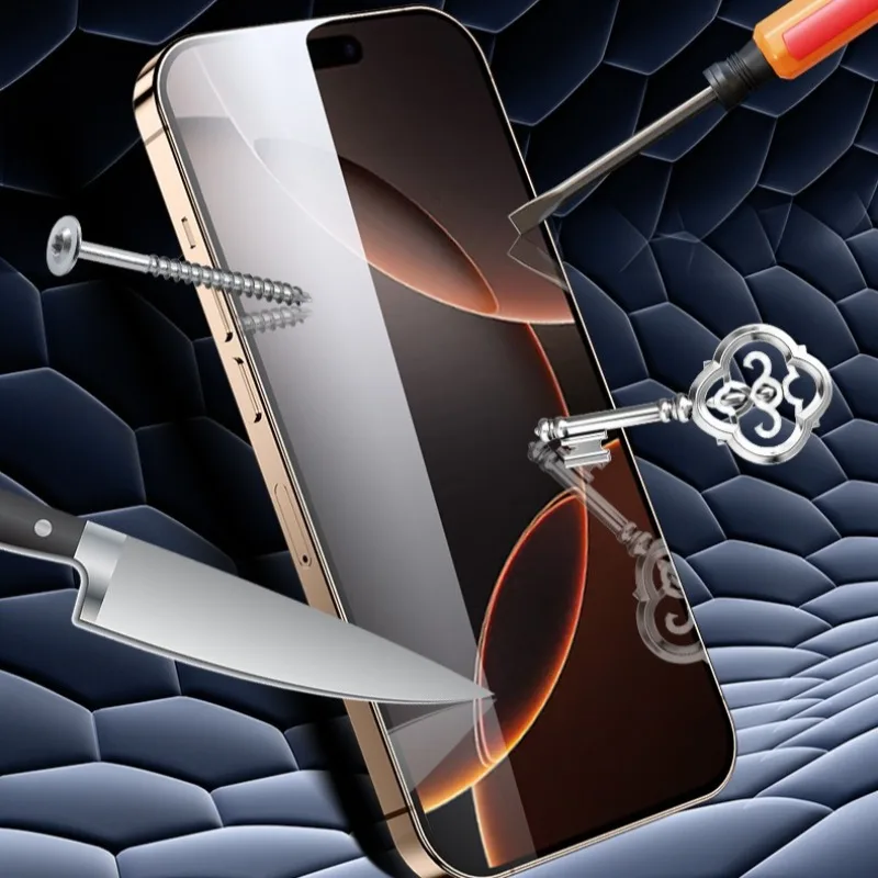 1 pz protezione per lo schermo privacy per IPhone 17 Pro Max vetro temperato anti-spia per iPhone 17 protezioni per lo schermo Air - immagine 5