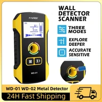 FNIRSI WD-01 WD-02 Metal Detector Wall Scanner with Newly Designed Positioning Hole for AC Live Cable Wires Metal Wood Stud Find 1