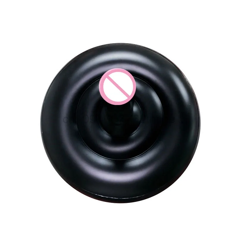 Female Masturbator Inflatable Round Cushion Can Put In Dildo Penis Holder Sex Furniture Adult Games Flirting Toys for Couples 18