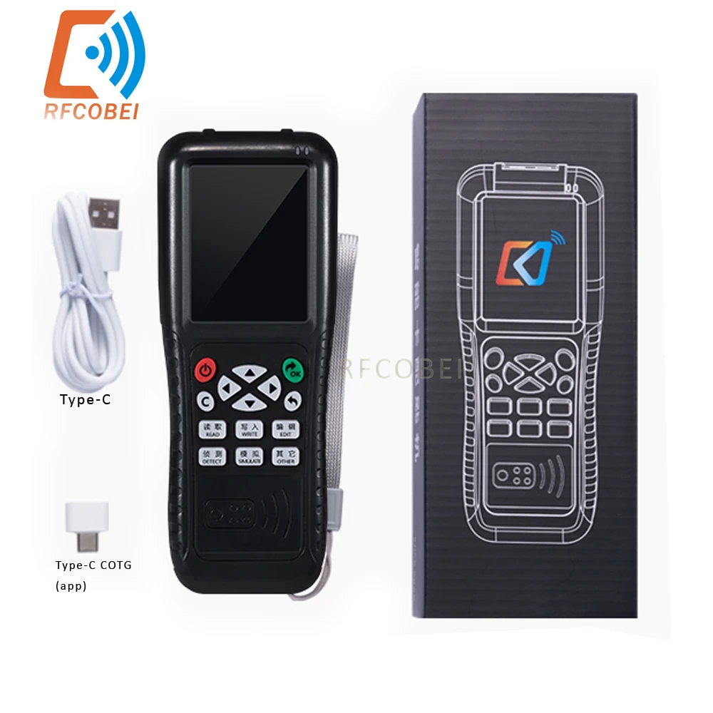 APP decoding RFID Duplicator RFID Smart Chip Copy Copier 13.56Mhz NFC Reader 125Khz T5577 Token Programmerer Tag Duplicator