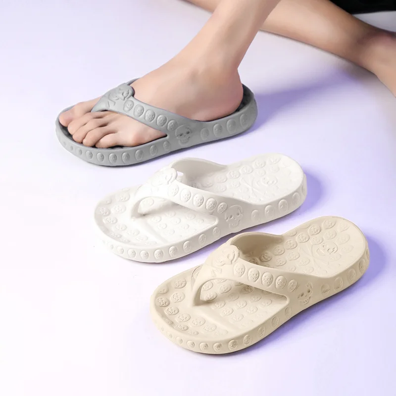 Men's Flip Flops Slip Comfy Non-Slip Summer Slippers Soft Foam Sliders Slipper for Indoor Outdoor_voghion.com