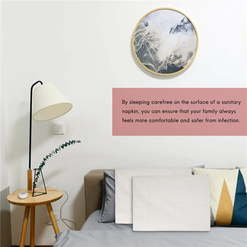 20 Pcs Disposable Pillow Cases Hotel Travel Breathable Single Pillow Case Double Bed Sheet Quilt Case Hotel