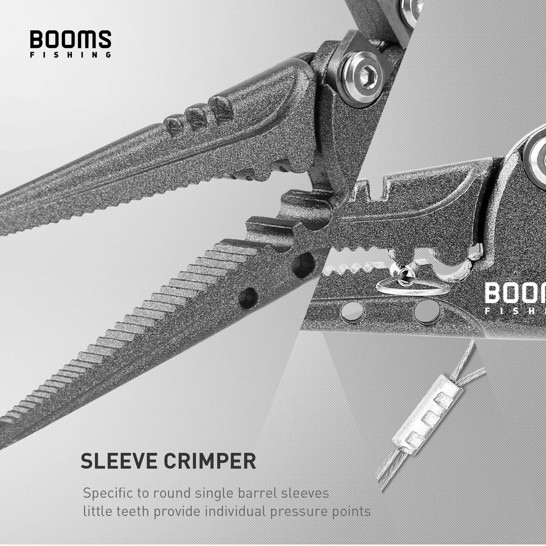 Stainless Steel Fish Fishing Plier Scissor Fishing Crimping Pliers with Lanyard and Sheath
