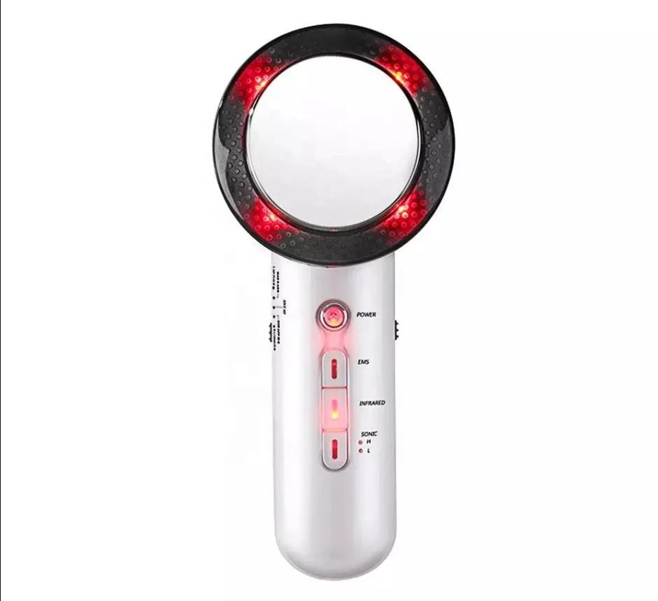 

Three in one vibration beauty facial and body slimming EMS infrared massager