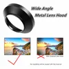 52mm UV Filter Metal Lens Hood Cap For Fujifilm XC 15-45mm Lens on XM5 XS20 XS10 XT200 XT100 XA7 XA5 XA20 XT30 XT20 XT10 XE4 XE3 4