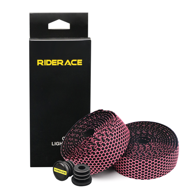 Handlebar Tape Silica Gel Eva Honeycomb Style Road Bicycle Racing Fixed Tape Breathable Shock Anti-Slip Cycling Accessories