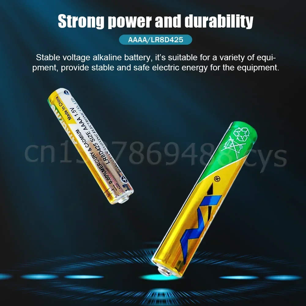 AAAA LR8D425 E96 LR61 AM6 MN2500 1.5V Alkaline Battery for Stylus Pen Bluetooth Headest Flashlight Clock Primary Battery 2PCS alkaline battery disposable battery
