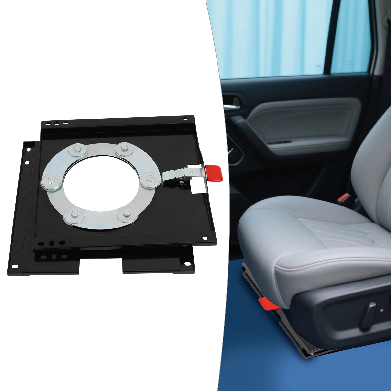 Sitzdrehbasis für Fiat Ducato 2007, Autoteile, Wohnmobil, Wohnmobil, Wohnmobil, Schwenkbasis für X250, Fiat Ducato/Citroen-Relais, 7,6 kg – Detail 4