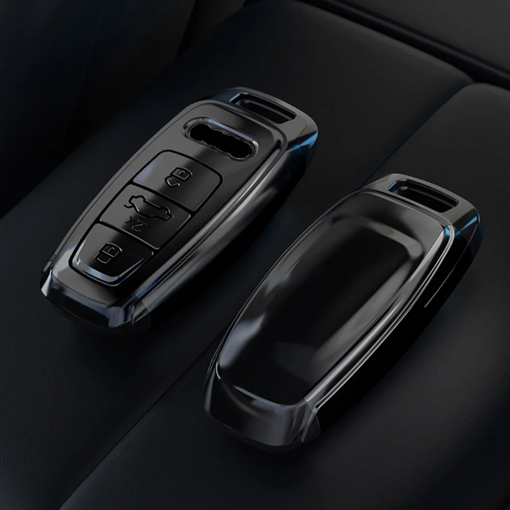 Premium ABS Car Key Case Cover for Audi - Sleek and Durable Design, Ideal Auto Accessory