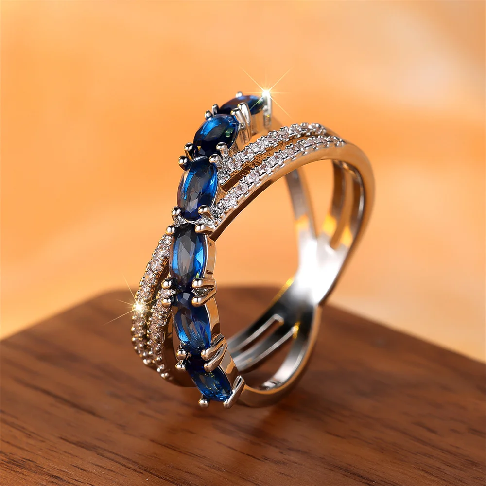 Cross Rings Crystal Stone Rings Engagement Rings Wedding Rings Fashion Rings Finger Rings Metal Rings For Women