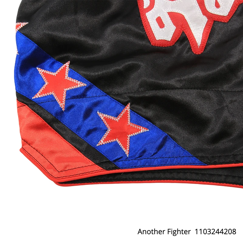 Muay Thai Shorts Stylish Modern Thai Boxing Shorts Men Women Kid Satin MMA Martial Arts Clothes Gym Cage Fight Kickboxing fitness training shorts
