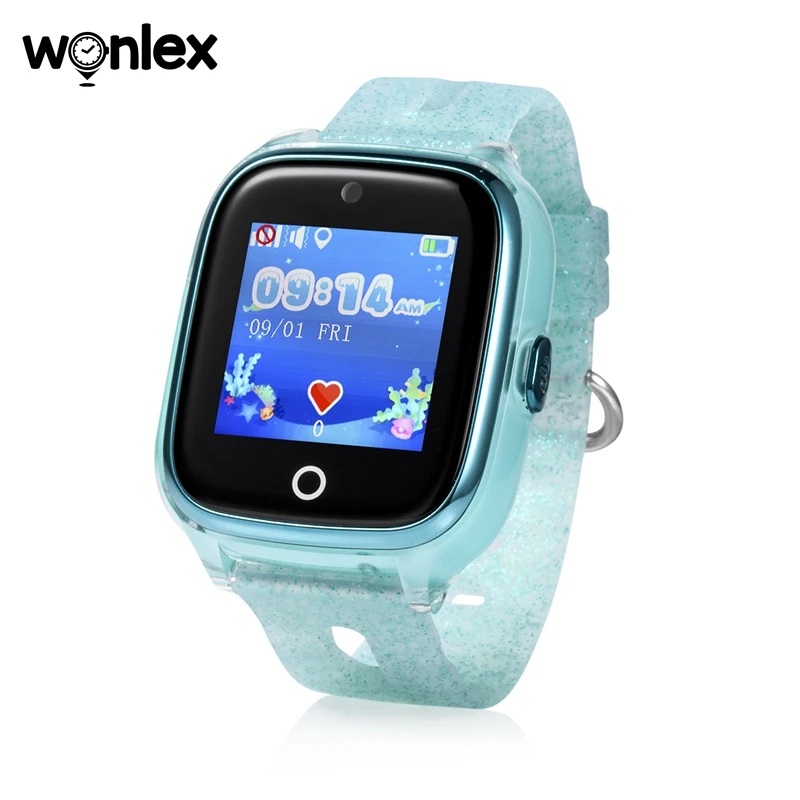 

Wonlex Smart GPS Watch Child Location Finder 2G Kids Audio Monitor Tracking KT01 Camera Phone Hour Baby SOS Help Anti-Lost Watch