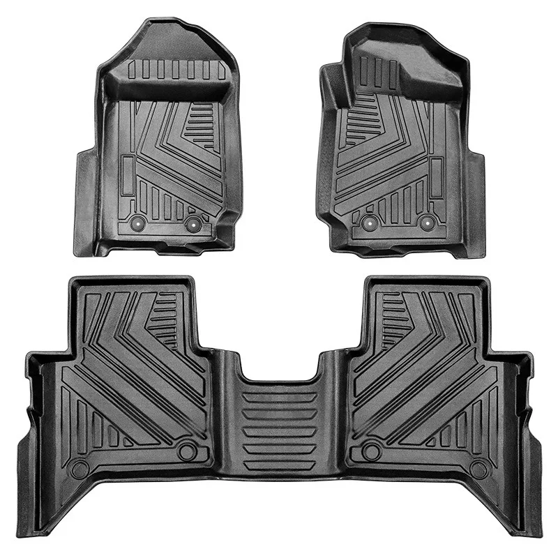 For Ford Ranger 20152021 Floor Mats Waterproof 3d Nonslip Fully