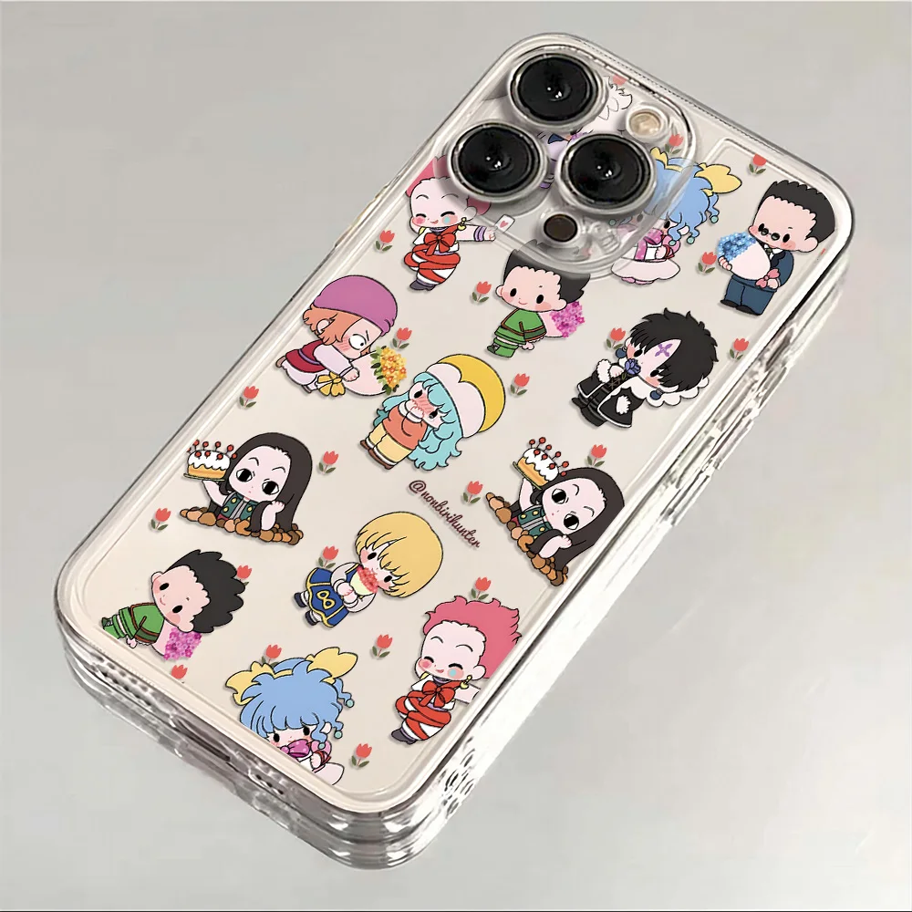 Hunter x Anime Aesthetic Clear Phone Case Design