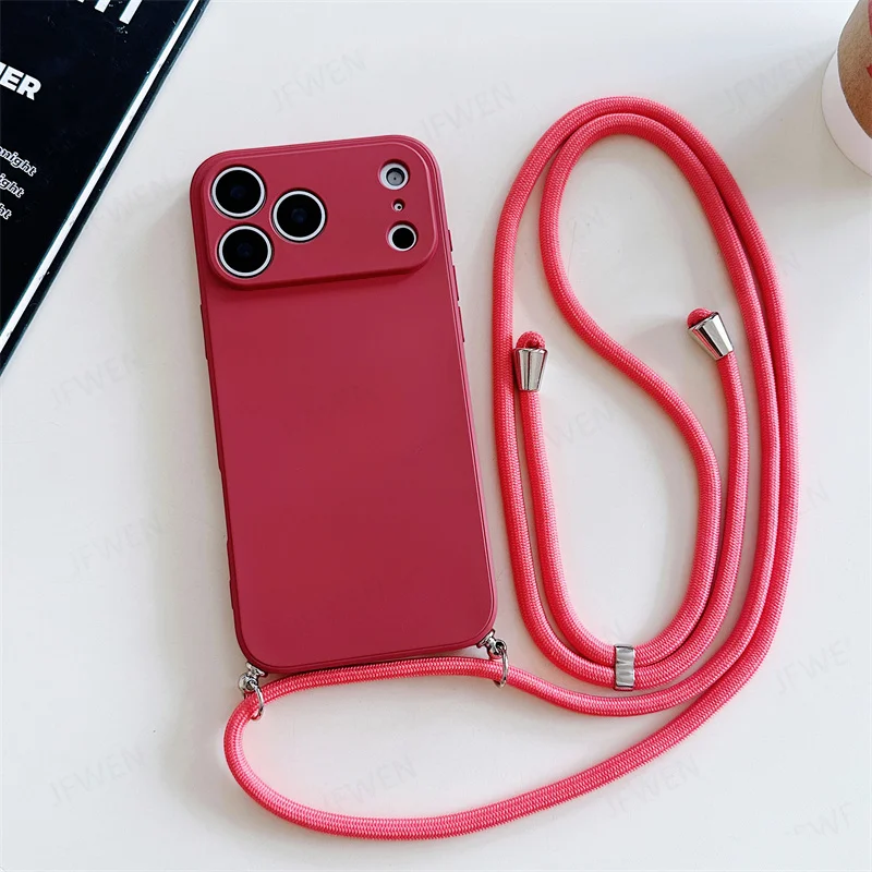 ตัวเลือกสินค้า เคส iPhone พร้อมสายคล้องคอ หรูหรา กันกระแทก
