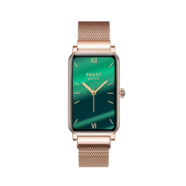 Fashion Women Smart Watch Custom Dial Full Touch Screen IP68 Waterproof Smartwatch for Woman Lovely Bracelet Heart Rate Monitor 