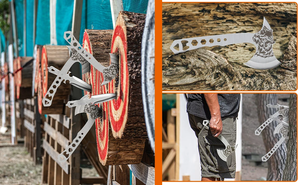 Throwing Axe and Tomahawk