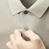 Polo 100% coton pour hommes – T-shirt respirant décontracté d'été, 19 couleurs, idéal pour le golf et le sport, décontracté d'affaires, finition semblable à la soie 3