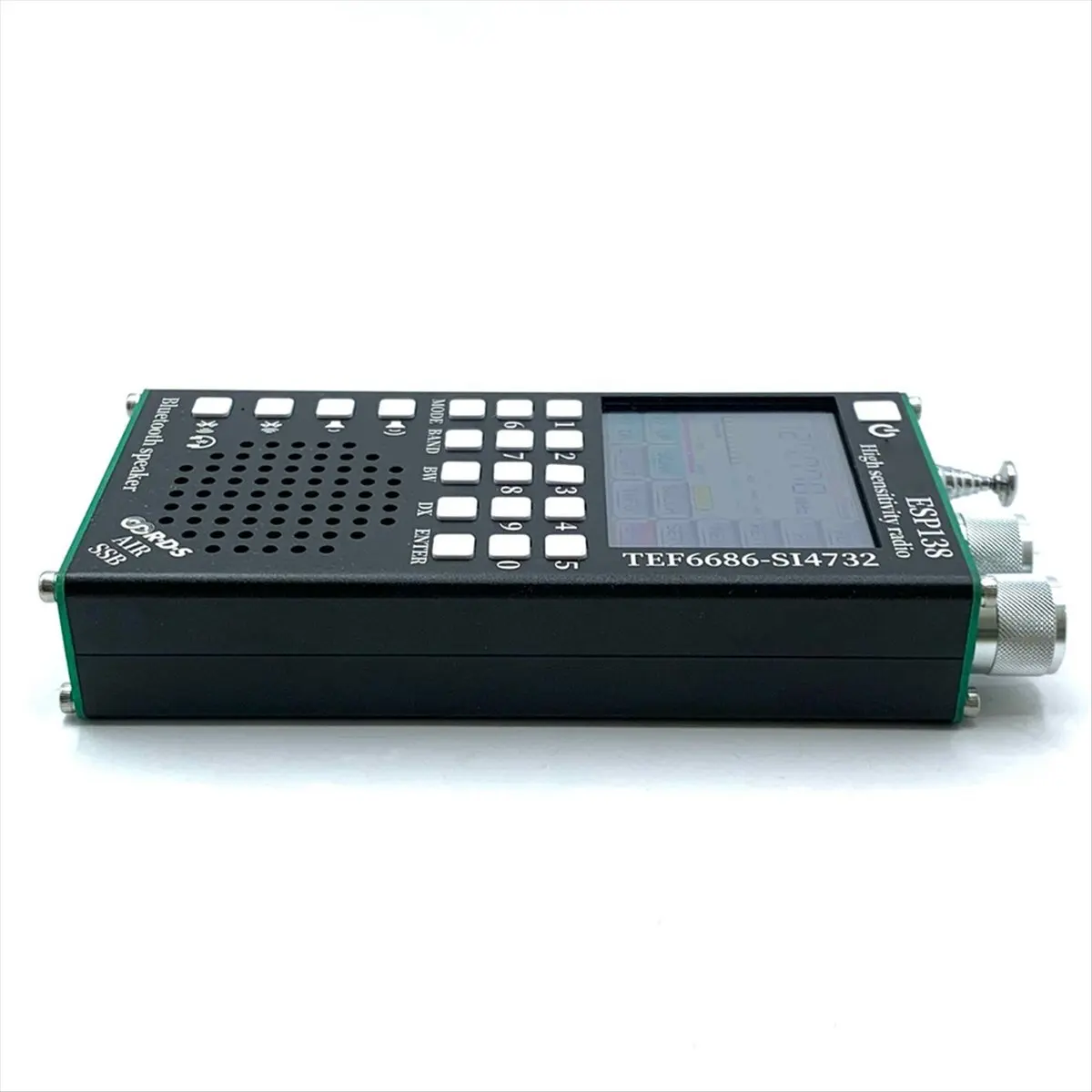 (ABGQ) ESP138 ESP32 SI4732 풀밴드 FM AM SSB 항공밴드 수신기 TEF6686 FM 수신기 2 in 1 휴대용 무전기 듀얼 모드 A