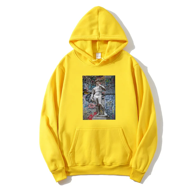 

David Essentials Hoodies Autumn I Got Hot Sauce In My Bag Casual Sweatshirts Men Y2k Cool Classic Oversized Pullover Hoodie