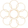 10pcs 16cm Simple Dreamcatcher Round Silver Metal Ring for DIY dreamcatcher ring metal dreamcatcher ring 1