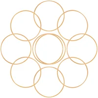 10pcs 16cm Simple Dreamcatcher Round Silver Metal Ring for DIY dreamcatcher ring metal dreamcatcher ring 1