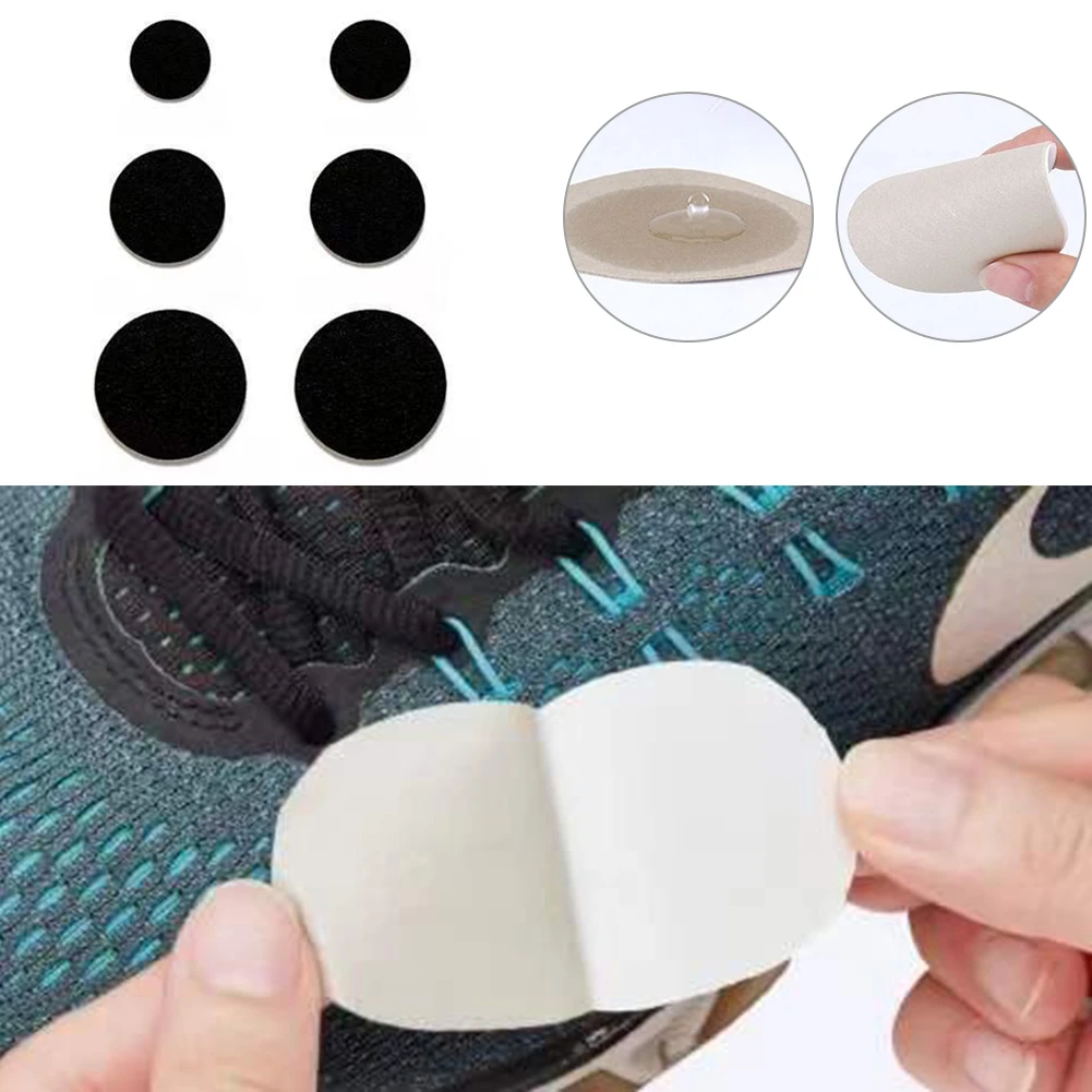  Shoe Patch Vamp Repair Sticker Heel Foot Care Tool Subsidy Sticky Shoes Insoles Heel Protector Heel Hole Repair Lined Anti-Wear 