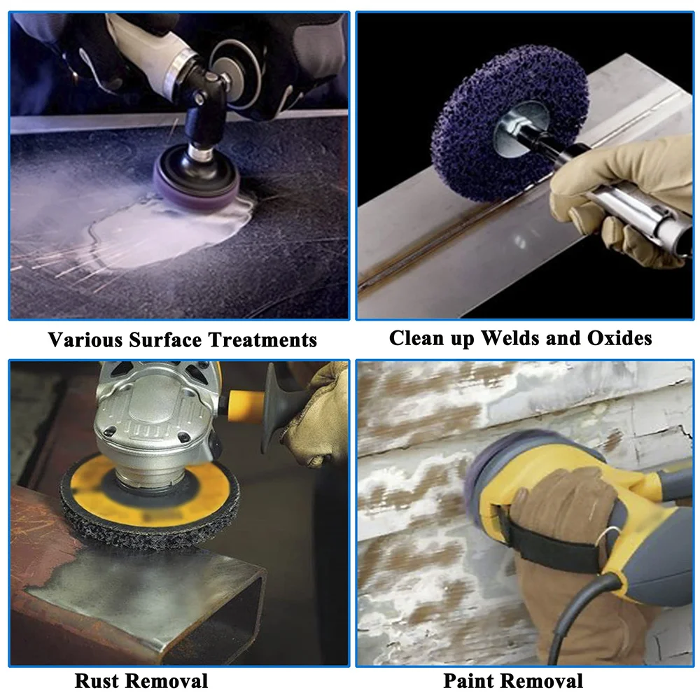 Abrasive Wheel Sanding Flap Disc Grinding Disc Grinding Wheel Diamond Grinding Wheel Flap Disc Abrasive Tool Belt Grinder Polishing Buffing Wheels Angle Grinder Accessories 100/115/125mm 1 PC