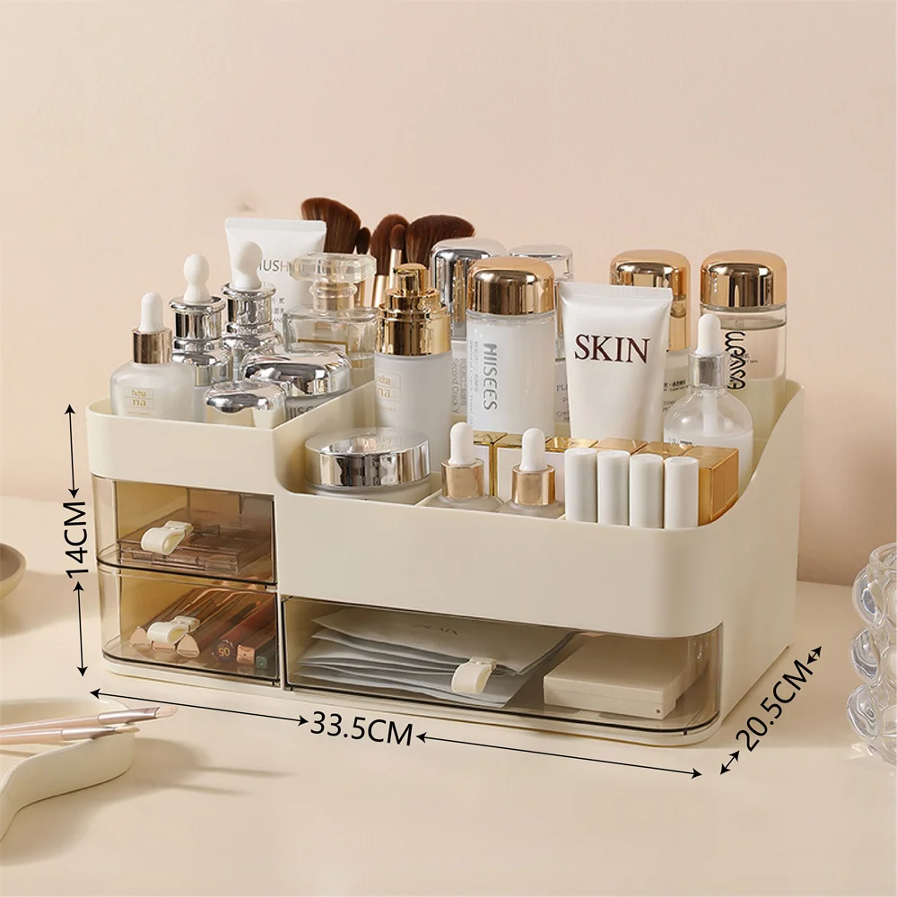 Makeup Organizer With Mirror 6