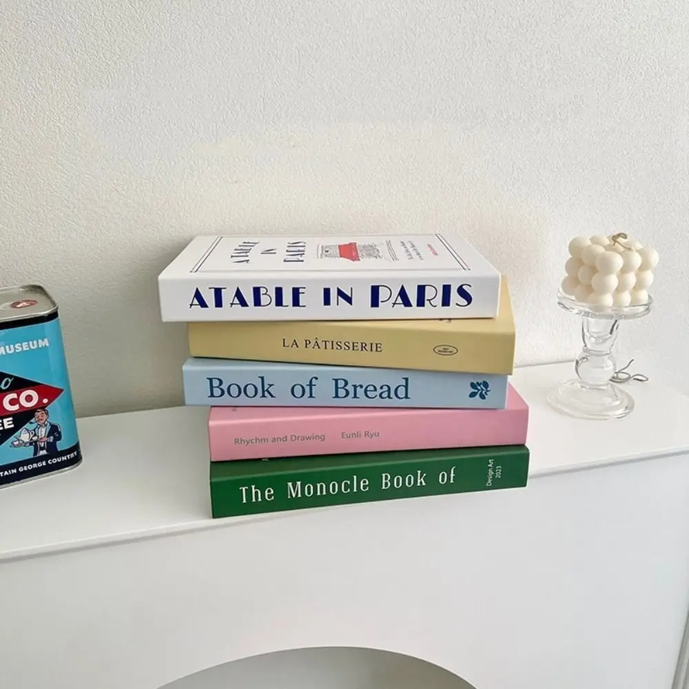 Description Picture 4 of itemModern Style Fake Books New Simulation Foldable Model Book Home Decoration Book Shelf Display Photography Prop Book