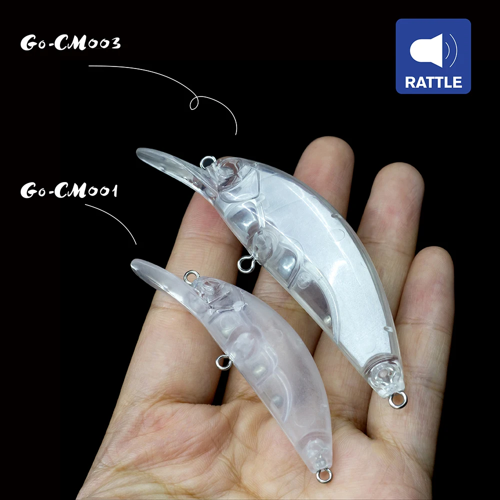 Banshee Lure Unpainted Minnow Bait Blank Fishing Lures Artificial Hard Bait  Jerkbait Blanks Wobbler Plastic Lure Making Sets