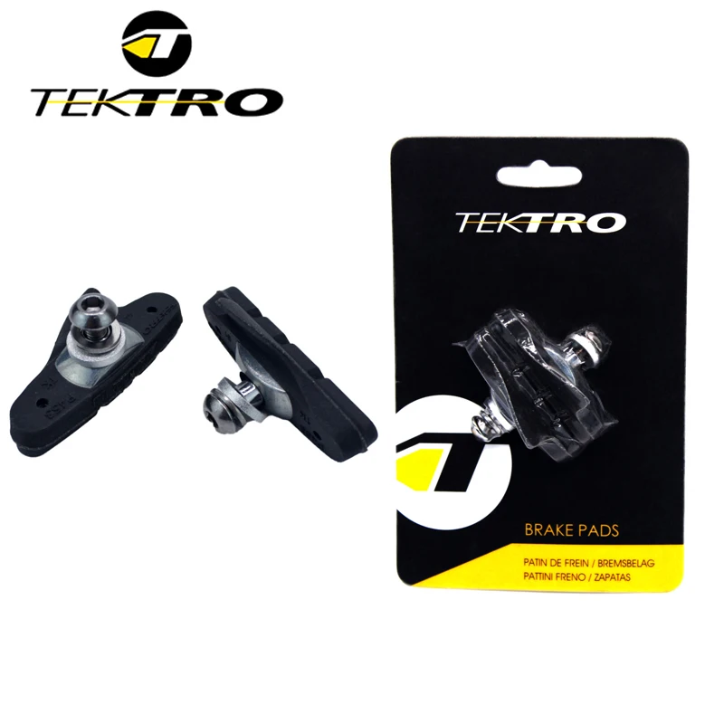 

TEKTRO P477 Brake Block For Road Bike C Clamp Replaceable Brake Pads Brake Shoe Accessories Forged Caliper Brake Bicycle Parts