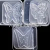 1pc Butterfly  Nail Plate Base 3D Acrylic Mold Tool  Nail Art Decoratons  DIY  Silicone  Nail Art Templates Nails  Mold Tool 2