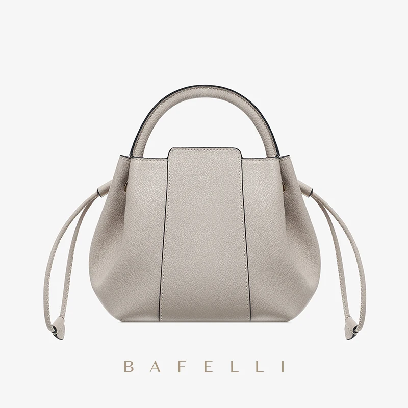 Bafelli 여성용 핸드백 버킷 패션, 레트로 클래식 캐주얼 스타일, 트렌드 럭셔리 브랜드, 디자이너 여성 지갑, 2023 신상