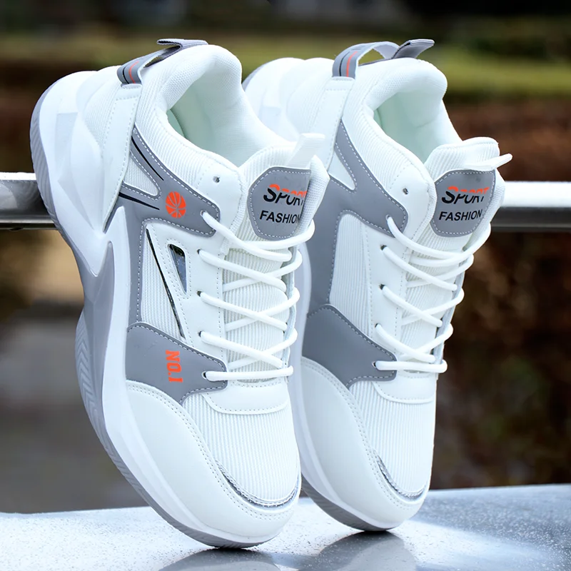 Basketball Shoes Men High-top Breathable Shoes Men Women Non-Slip Waterproof Casual Sports