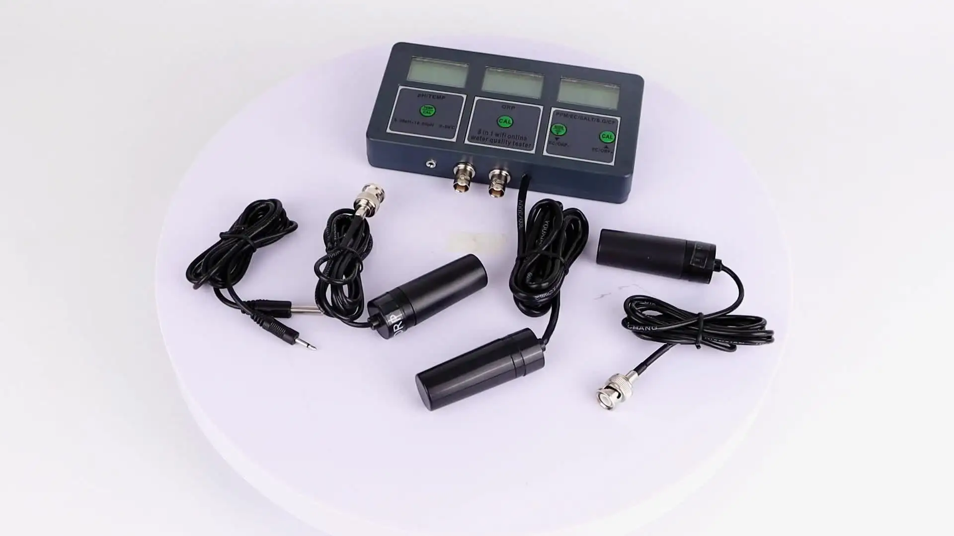 Testeur Qualité Eau 8 En 1 Pour Aquarium - Mesure PH, CF, ORP - Neuf Sous Blister
