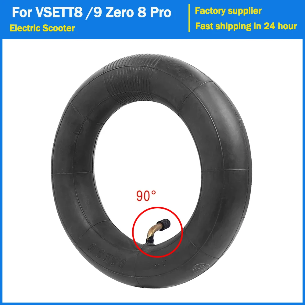 8,5 дюймовая внутренняя трубка для электрического скутера VSETT 8 9 Z8 PRO vреши8 vреши9 Zero 8 9 8,5x3,0 внутренняя шина 8 1/2X3.0 изогнутая камера с клапаном