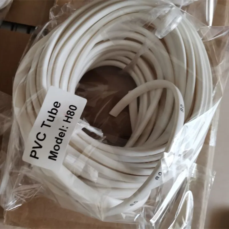 Pvc Tubo Branco Pvc Manga para Marcador de Cabo id Impressora Virola Máquina de Impressão Eletrônico Lettering Máquina Peças - Imagem 4